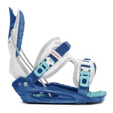Snowboardové vázání Flow Micron Youth 19/20 bílá/modrá